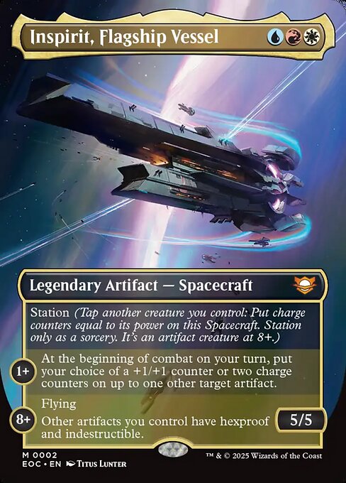 Inspirit, Flagship Vessel