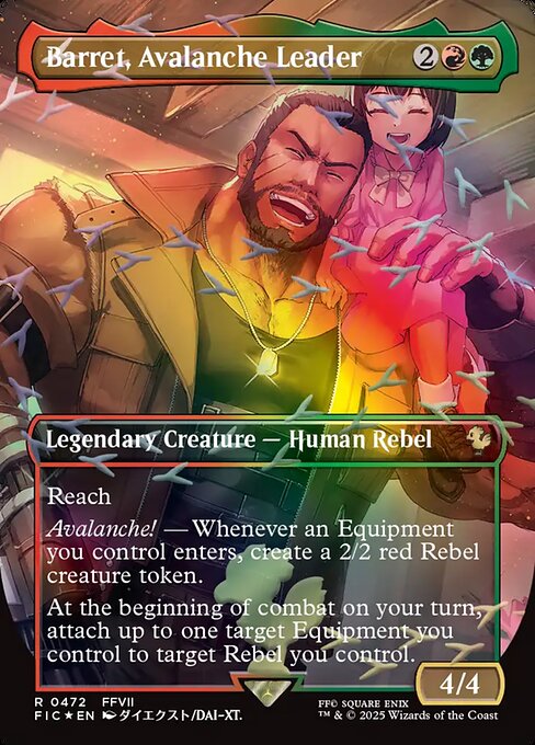 Barret, Avalanche Leader