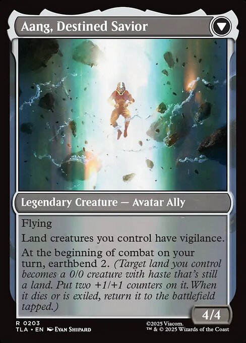 Aang, at the Crossroads // Aang, Destined Savior